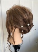 お呼ばれ イベント 和装 洋装 ヘアセット シニヨン 20代30代40代