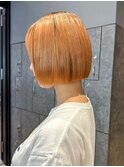 ボブミディアムショート美髪韓国ヘア_ba535921