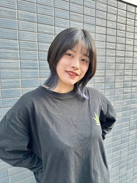 ジゼル 中津大分(GiseL) インナーカラー ウルフカット レディーススタイル 髪質改善