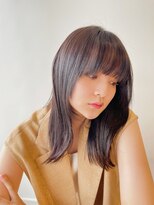 レイヤー 顔まわりカット レイヤーカット 美髪 イメチェン