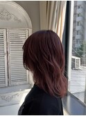 深みレッドで夏カラー！