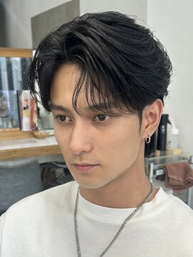 フィフス 原宿(fifth) 渋谷センタパートニュアンスパーマツーブロックメンズパーマ