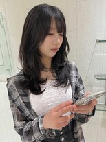 タブーセントラル(TABOO Central)&nbsp;レイヤーカット/暗染め/Aujuaトリートメント