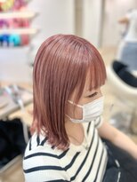 アーチバイケンジ(arch by kenje)&nbsp;艶髪くすみピンクカラー