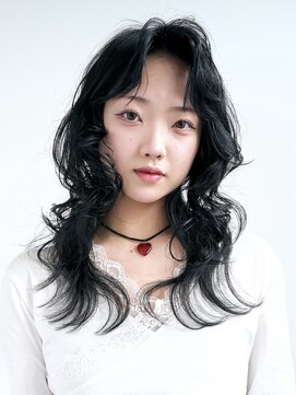 ロンドリメゾン 原宿(Lond re Maison.) 暗めカラー/グランマッシュ/デザインカラー/レイヤーカット/原宿