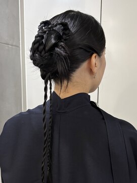 デューヘアー(due hair) ヘアセット/ヘアアレンジ/結婚式お呼ばれヘア