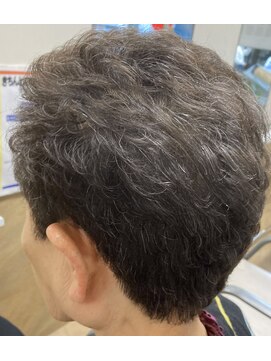 楽なふんわりパーマ