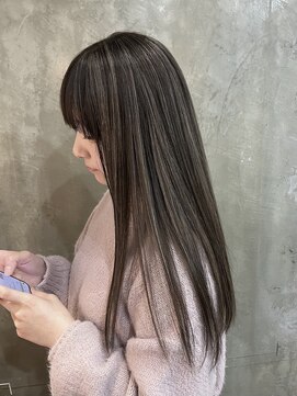 ☆グレージュ×ハイライト☆