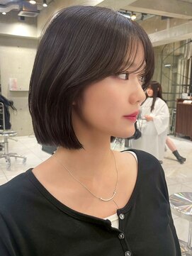 サイン 表参道(SIGN) 20代30代トレンドなレイヤーカットハッシュカットレイヤーボブ