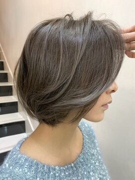 リコヘアー(LiCO HAIR) 那覇/イメチェン/ピンクベージュ/アンブレラカラー/前髪