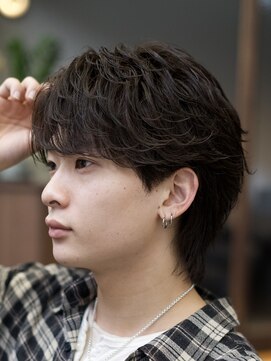 メンズサロン ノード 栄(men’s salon NODE) シャドウパーマニュアンスパーマ波巻きスパイラルパーマ名古屋栄