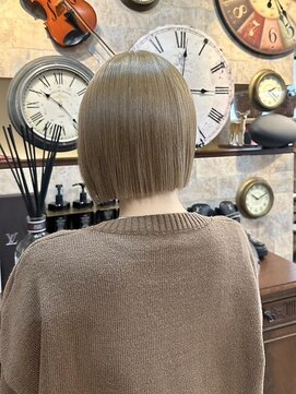 インデペンデンス(independence) 【四条烏丸】タッセルボブ×ベージュ