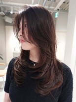テクネ 天神大名(techne)&nbsp;天神大名レイヤーカット大人レイヤーくびれヘアロング今泉