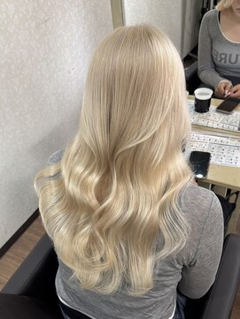 ドォート(Dote hair make) 【菜月style】抜きっぱなしブロンド
