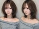 ルノン フィージュ(LUNON fieju)の写真/顔周りレイヤー/くびれレイヤーのデザインで小顔効果◎韓国レイヤーとの相性も◎《熊本/髪質改善/カット》