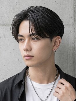 ヘッドストック(HEAD STOCK)の写真/メンズストレートの最高峰!「曲がる縮毛矯正」と【ストレートマスター一つ星取得サロン】の実力でキマる!