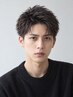 【メンズ限定】《ヘアケアフルコース》カット+眉カット+炭酸プチスパ　￥6600