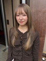 コレット ヘアー 大通(Colette hair)&nbsp;【minami】デザインカラー×ミルクティー