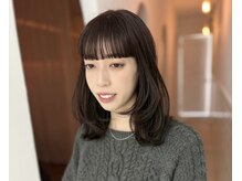 カシェ マエノヘタ(Cashe'e MAENOHETA)の雰囲気（ミディアムレイヤー/カジュアルヘア/ボブスタイル）