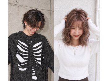 ウタシロイロ(uta shiroiro)の写真/“ラフに、でもちゃんと可愛い。” utaの代名詞・抜け感パーマ。