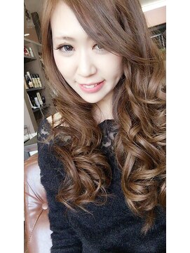 ヘアデザインアンドクリエーション リヴィエ(HAIR Design&Creation REVIE) REVIE×モテ髪グラマラスカール