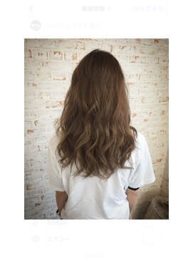 サンドイッチ(sandwich) ☆sandwich☆ダブルカラーでアッシュベージュに☆