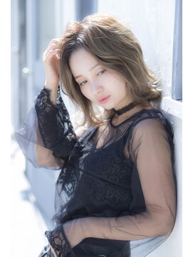 ミエル ヘア 新宿(miel hair) 【mielhair新宿本店】ラフな抜け感外ハネボブ