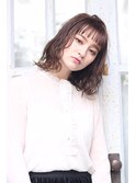 小顔くびれ外ハネボブ×色っぽ美髪ココアブラウン
