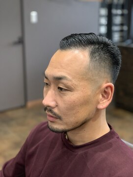すがなみバーバーショップ フェード×震災刈り