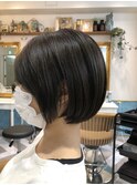 お手入れ簡単☆乾かすだけでまとまるボブ　スタイリスト西田大樹