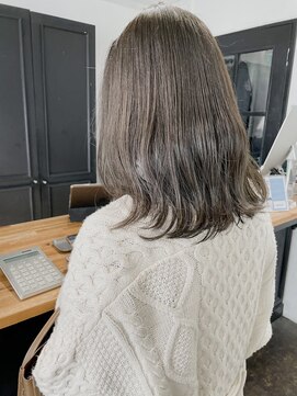 ヴェルダ 池袋店(verda) 【お客様スタイル】ダークグレージュで透明感　mizuno