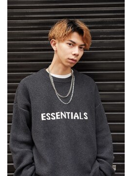 メンズサロンドットリアン(dot. lien) 【men’s salon dot. Tokyo】オレンジブラウン×スパイラル