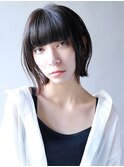 【本八幡FLIP B AVEDA】外ハネショートボブ