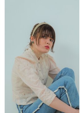 モードケイズエクラ(MODE K's Eclat) ハイライト×ポニーテール×レイヤースタイル