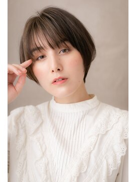 モッズヘア 越谷(mod's hair) 外国人風ツヤ髪イヤリングカラーミニボブ304Z越谷10代20代30代