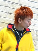 アース 三ツ境店(HAIR&MAKE EARTH) 人気のオレンジポップカラー