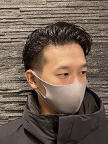 ヒロギンザ 恵比寿店(HIRO GINZA)&nbsp;ツーブロックビジネスショートフェードパーマコンマヘア