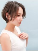 大人可愛い似合わせカット20代30代40代50代ショートボブ1205