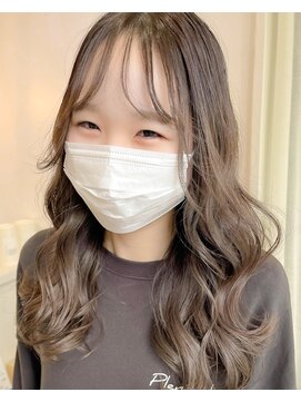 テン(tenn) ミルクティーベージュ/ヨシンモリ/韓国ヘア