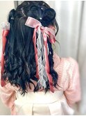 【池袋駅西口・ヘアセット】ハーフツイン