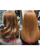 ワンス(ONCE)&nbsp;髪質改善トリートメント　うねり・広がり