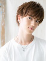 モッズヘア メン 南越谷南口店(mod's hair men) 西海岸風シルキーハイトーンカラーの無造作マッシュT南越谷