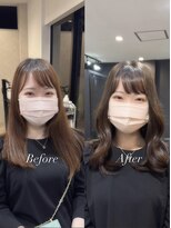 アールヘアー(ar hair)&nbsp;【市川諒】カラーとカットで雰囲気は大きく変わります。