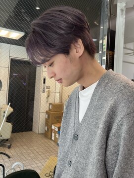 ヘアーアンドメイク ビス(HAIR&MAKE bis) グレー×ラベンダー【多田華歌】