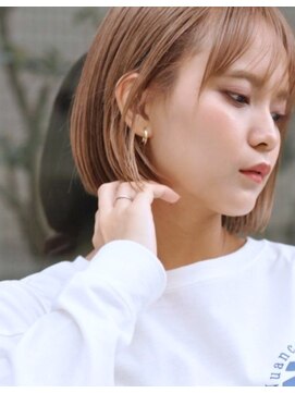 ファイブシーン アオヤマ(5SCENE AOYAMA) 切りっぱなしボブミニボブパーマくびれボブ外ハネボブ