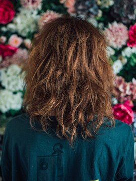 エクファ ヘア リゾート 大津 瀬田店(ex-fa hair resort) セミディカールショート姫カットシアーカラー