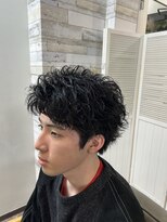 ハルクファースト 札幌(HRK 1st.)&nbsp;ツイストスパイラルパーマ/札幌メンズショート/札幌メンズパーマ