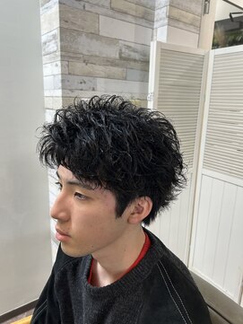 ハルクファースト 札幌(HRK 1st.) ツイストスパイラルパーマ/札幌メンズショート/札幌メンズパーマ