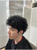 ツイストスパイラルパーマ/札幌メンズショート/札幌メンズパーマ