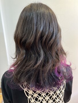 ヨンマルゴ(405) インナーカラーのハデハデ